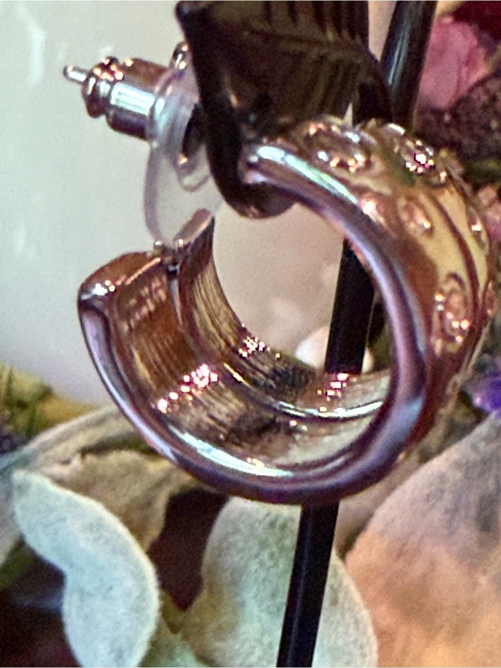 Trend Earrings- Silver - by Park Lane - Picture 6 of 7